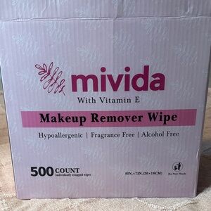 VIDA Mivida Makeup Remover Wipes - Light Pink